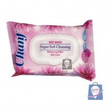 دستمال مرطوب پاک کننده آرایشی چانف تعداد 42 برگ مدل Super Soft