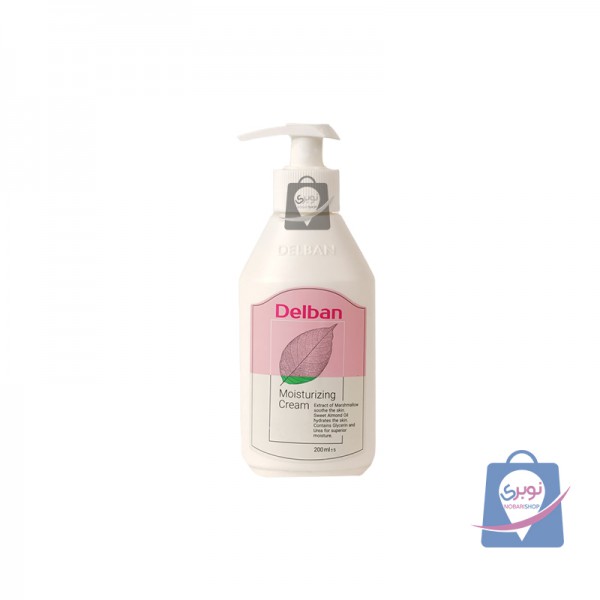 کرم آبرسان پمپی 200 میلی لیتر دلبان حاوی عصاره های گیاهی