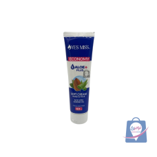 کرم تیوپی نرم کننده و مرطوب کننده دست و صورت یس میس حجم100میل حاوی آلوئه ورا و روغن بادام