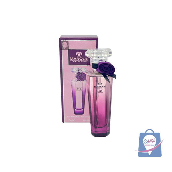 عطر ادکلن زنانه مارکویی کالکشن کد 113 لانکوم مید نایت رز فراگرانس ورد حجم 25 میلی لیتر عطر ادکلن زنانه مارکویی کالکشن کد 113 لانکوم مید نایت رز فراگرانس ورد حجم 25 میلی لیتر