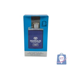 عطر ادکلن مردانه مارکویی کالکشن کد  147 دانهیل دیزایر آبی حجم25میل