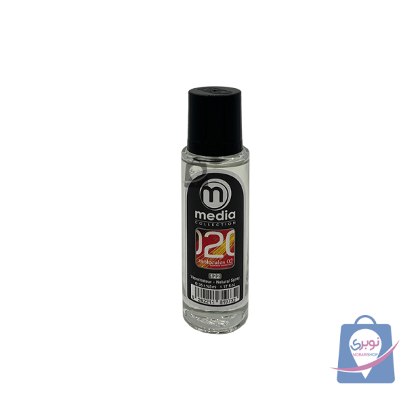عطر ادکلن مردانه مدیا Molecules 020 کد 122 حجم 35 میلی لیتر عطر ادکلن مردانه مدیا Molecules 020 کد 122 حجم 35 میلی لیتر