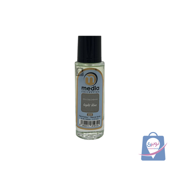 عطر ادکلن زنانه مدیا Dolce &Gabana Light Blue Women کد222 حجم 35 میلی لیتر عطر ادکلن زنانه مدیا Dolce &Gabana Light Blue Women کد222 حجم 35 میلی لیتر