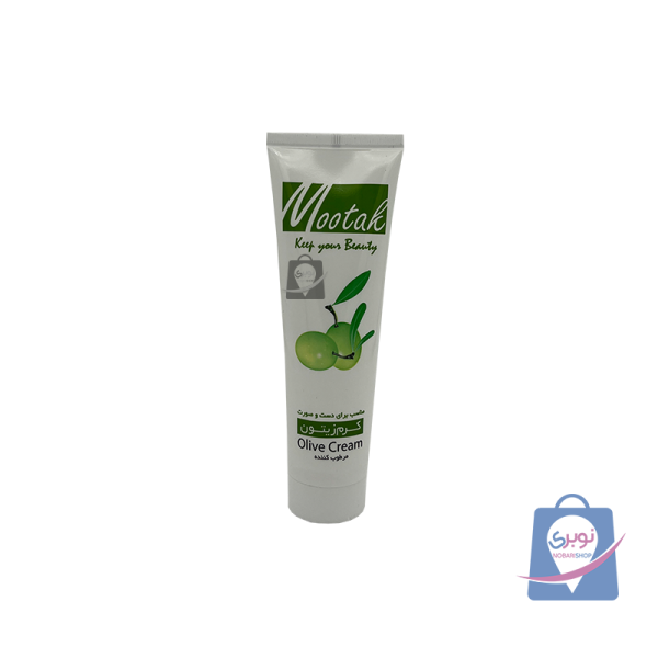 کرم تیوپی مرطوب کننده  زیتون موتاک حجم 90 میلی لیتر
