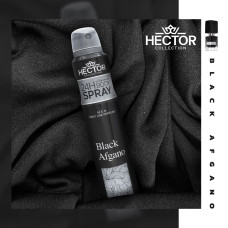 اسپری خوشبوکننده بدن مردانه هکتور مدل بلک افغان حجم200میلی لیتر