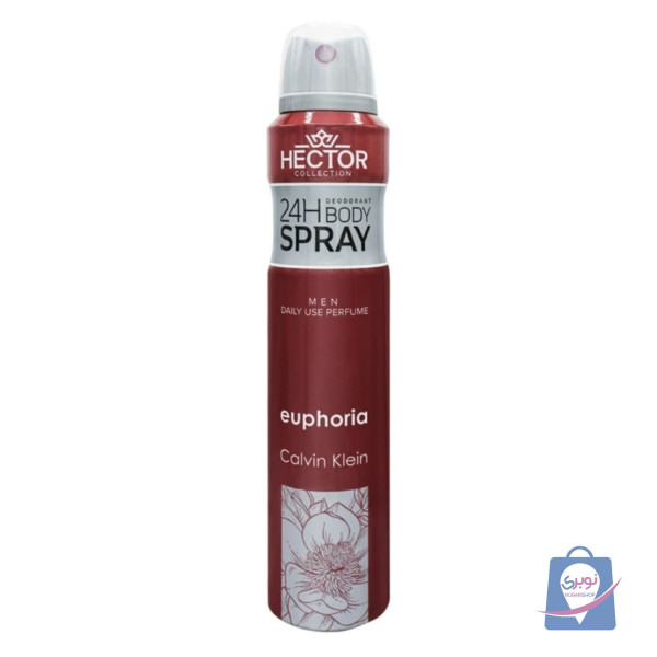 اسپری خوشبوکننده بدن مردانه هکتور مدل ایفوریا حجم 200 میلی لیتر اسپری خوشبوکننده بدن مردانه هکتور مدل ایفوریا حجم 200 میلی لیتر