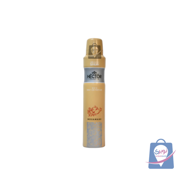 اسپری خوشبوکننده بدن مردانه هکتور مدل مگا ماره حجم200میلی لیتر