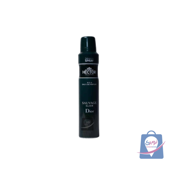 اسپری خوشبوکننده بدن مردانه هکتور مدل ساواج الکسیر حجم200میلی لیتر اسپری خوشبوکننده بدن مردانه هکتور مدل ساواج الکسیر حجم200میلی لیتر